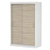 Schwebetürenschrank Kleiderschrank Neomi 04 Weiß Sonoma - Produktbild-Vorschau 2