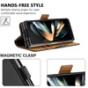 Handyhülle für Samsung Galaxy Z Fold 4 5G Leder Flip Produktbild-Vorschau 2