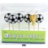 6 Fußball Champion Tortenkerzen Produktbild-Vorschau 4