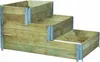 Drevený vyvýšený zeleninový záhon 80x80x20 Náhľad obrázku produktu 2