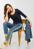 Damen Basic T-Shirt mit 3/4 Arm Produktbild-Vorschau 11