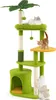 A multi-level cat tree with several cats on it, set against a white background. Náhled obrázku produktu