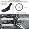 HOMCOM 2-in-1 Fahrradanhänger Lastenanhänger 40 kg Produktbild-Vorschau 8