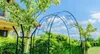 KADAX mříž "Atri", oblouk z růží, 250 cm, pergola černá Náhled obrázku produktu 3