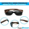 Okulary przeciwsłoneczne TropicBreeze Walnut Wood Mężczyźni Podgląd zdjęcia produktu 6