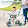 COSTWAY 4 v 1 dětská tříkolka, balanční kolo a odrážedlo s Náhled obrázku produktu 4