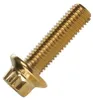 120 wielbouten M7x24, staal, goudkleurige afwerking, Productafbeelding-voorbeeld 3