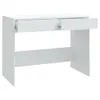 A white desk with two drawers, one of which is partially open. Anteprima dell’immagine prodotto