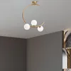 Opviq, Luminar - 14136, lampadario, oro, corpo in metallo, Anteprima dell’immagine prodotto 3