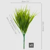 BELLE VOUS 6 STK Künstliche Pflanzen Gras Kunstpflanze – Produktbild-Vorschau 5