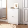 Meuble à chaussures blanc, étagère à chaussures, commode, Voir les images du produit 5