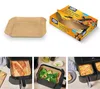 Papel de horno para freidoras de aire, forma rectangular, Vista previa de la imagen del producto 3
