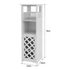 Badschrank Schrank,Freistehender Badschrank schmal Produktbild-Vorschau 6