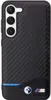 A black smartphone case with a carbon fiber texture and BMW M logos. Anteprima dell’immagine prodotto