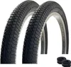 2 x VEE Rubber V186 20" Fahrradreifen Schwarz 57-406 (20 x Produktbild-Vorschau 2