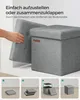 SONGMICS 30 cm Sitzbank mit Stauraum, klappbare Sitztruhe, Produktbild-Vorschau 5