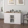 Credenza HOMCOM con cassetto, 2 ante e 2 ripiani aperti Anteprima dell’immagine prodotto 9