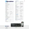 Roadstar RU-375BT, Černá, 1 DIN, 72 W, 4.0 kanály/kanálů, Náhled obrázku produktu 3