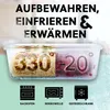GOURMETmaxx Glas Frischhaltedosen Klick-it 8er Set Produktbild-Vorschau 5