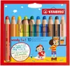 Buntstift, Wasserfarbe & Wachsmalkreide - STABILO woody 3 Produktbild-Vorschau 35