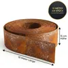 Rasenkante Cortenstahl  Rolle 10m x 15cm x 1mm – Produktbild-Vorschau 10