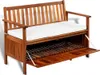 vidaXL Banc de rangement de jardin en bois d'acacia massif Voir les images du produit 24