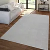 TT Home Wohnzimmer Teppich Kurzflor Unifarbendes Design Produktbild-Vorschau 1