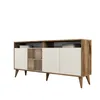 Skye Decor, Milan 160 - Walnut, Cream, Konsole, Nussbaum, Produktbild-Vorschau 6