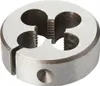 A close-up, studio shot of a metal threading die. Anteprima dell’immagine prodotto