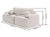 GrainGold 3-Sitzer Sofa Aurio - Gepolstertes Sofa - Moderne Produktbild-Vorschau 7