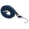 4 cinghie di fissaggio con ganci, 2 metri di elastico Anteprima dell’immagine prodotto 4