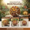 Décoration boule métallique – anneaux D23cm, structure Voir les images du produit 19