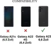 Compatibility chart showing which Samsung Galaxy phone models a product is compatible with. Produktbild-Vorschau