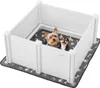 VEVOR Wurfkiste für Hunde, 98x98x46cm, Welpenlaufstall aus Produktbild-Vorschau 1