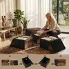 Sekey Aufbewahrungsboxen Stoffboxen mit Deckel 45 L Produktbild-Vorschau 5