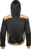 GMS Grizzly Motorrad Hoodie, schwarz/braun, L Produktbild-Vorschau 3