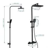 60179 GRAN CANARIA Überkopfbrause-Set, Schwarz matt, mit Produktbild-Vorschau 4