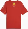 Replika trička týmu Ferrari 2024 - prodyšná bavlna Náhled obrázku produktu 2