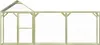 vidaXL Hühnerkäfig 4,5x1,5x2 m Imprägniertes Kiefernholz Produktbild-Vorschau 1
