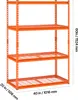 VEVOR Lagerregale, 1089 kg, 4-stufiges Schwerlastregal für Produktbild-Vorschau 8