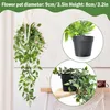 set di 3 piante artificiali sospese in vaso 55-85cm Anteprima dell’immagine prodotto 4