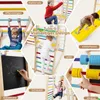 A collage of images showcasing different features and activities of a children's indoor playground set. Podgląd zdjęcia produktu
