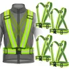 Reflektierende Weste, 4er-Set, universelle, praktische Produktbild-Vorschau 1