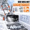 1400W Akku-Schneefräse mit 2 Akku | Brushless Motor 6500RPM Produktbild-Vorschau 4