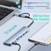 Hub 8-w-2 USB-A i USB-C, stacja dokująca typu C, adapter Podgląd zdjęcia produktu 9