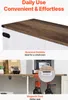 Close-up shots of a coffee bar cabinet, highlighting its features. Produktbild-Vorschau