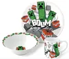 Frühstücksset Minecraft – 3-teiliges Set mit Tasse, Teller Produktbild-Vorschau 1