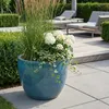 Premium Keramik Blumentopf "EGG POT" in Jade Winterhart & Produktbild-Vorschau 7