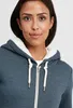 OXMO OXBinja Damen Lange Sweatjacke Kapuzenjacke Hoodie mit Produktbild-Vorschau 4