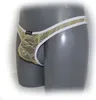 Unterwäsche Spitzen-Tanga, Transparent, Atmungsaktiv, Gold, Produktbild-Vorschau 4